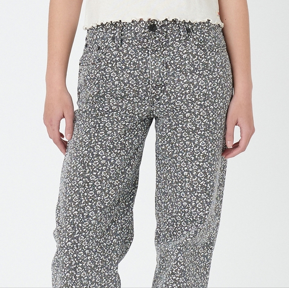 NWT Levi's Premium Moonflower Black Floral Print Baggy Dad Jeans 27x30 - Picture 10 of 16